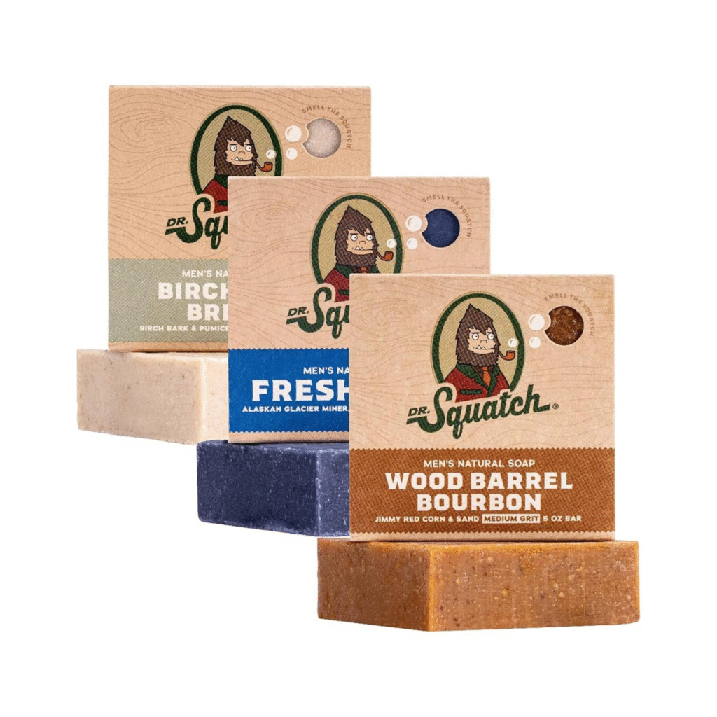 Dr. Squatch Natural Men’s Bar Soap