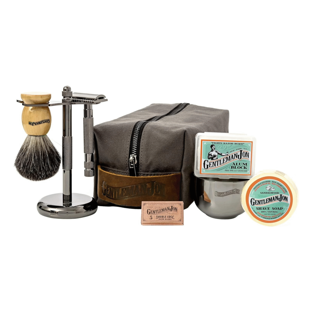 Gentleman Jon Deluxe Vintage Shaving Kit for Men