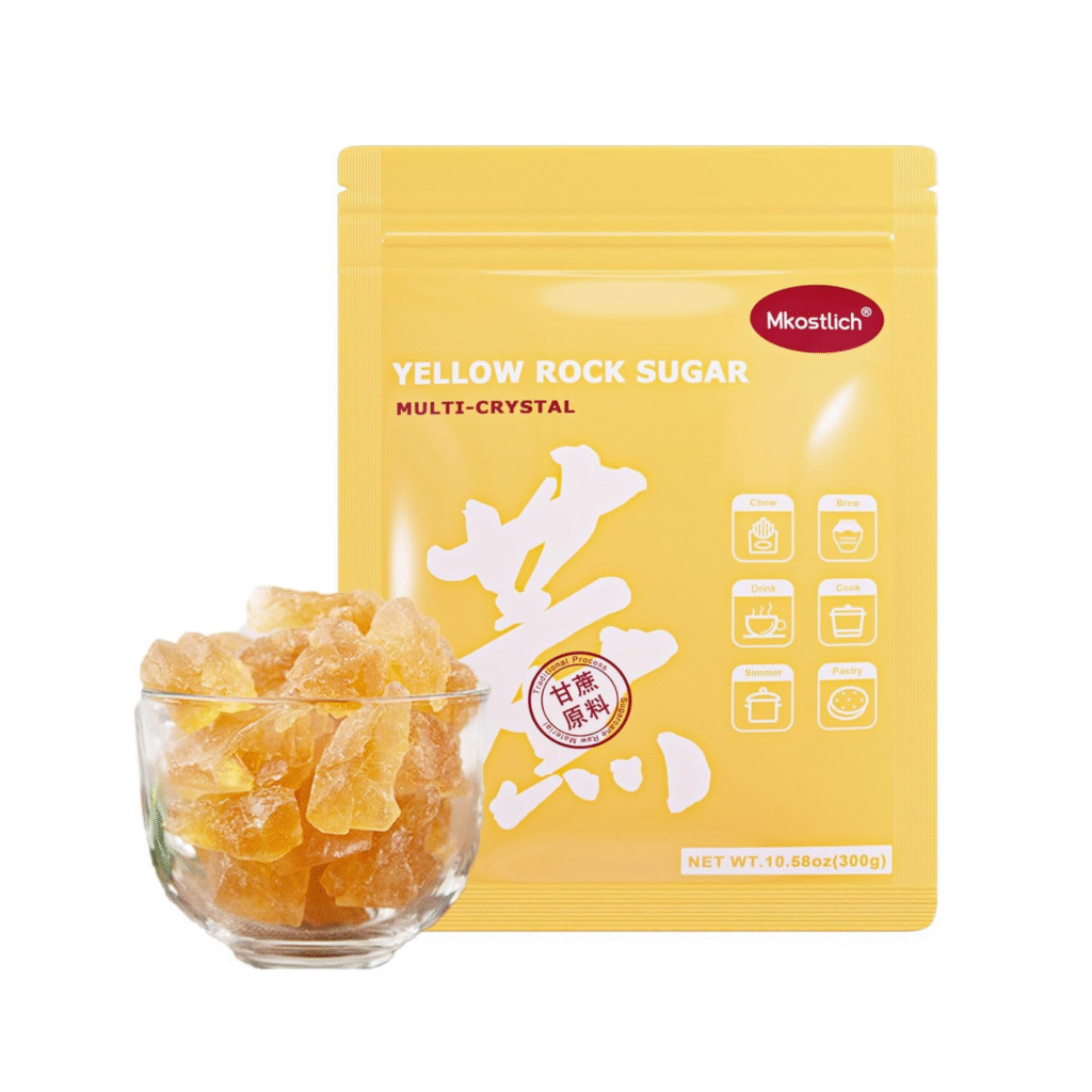 Mkostlich Medium-Sized Yellow Rock Sugar