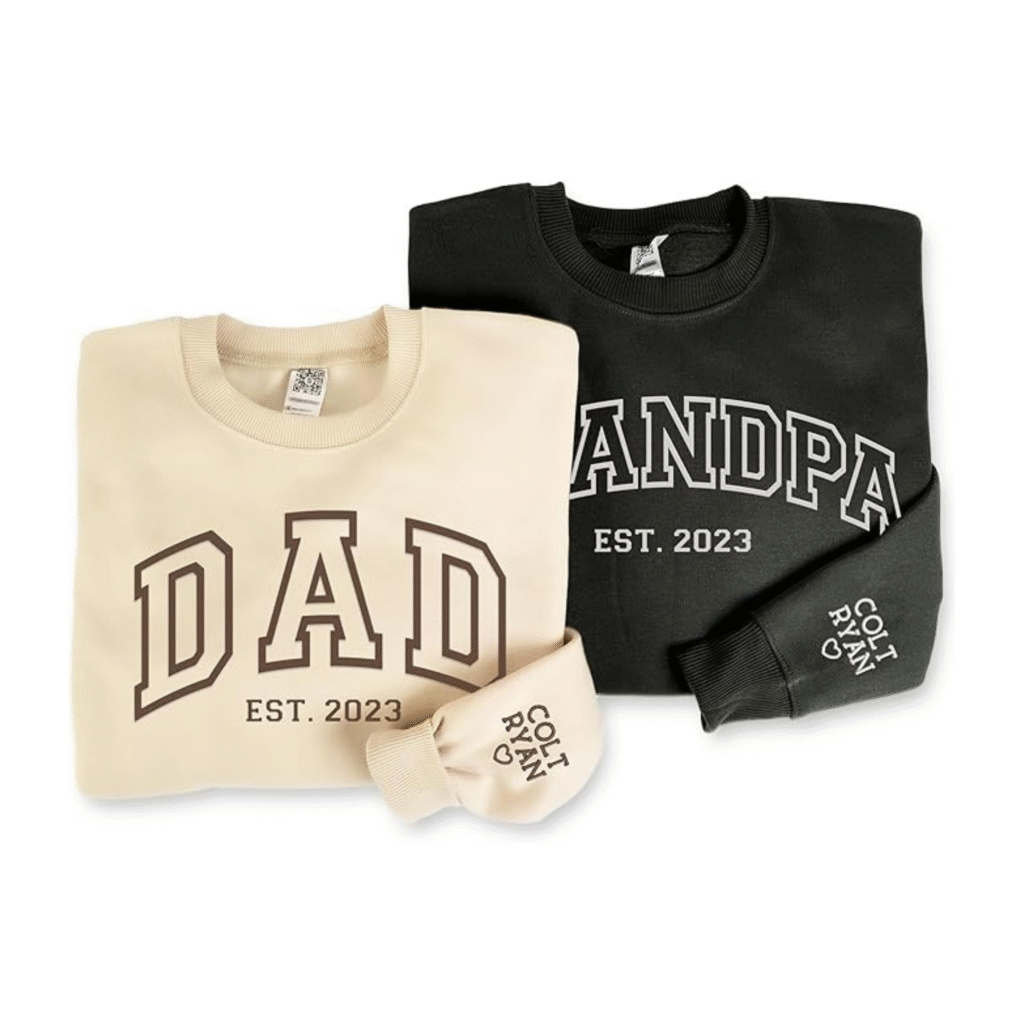 NAZENTI Custom Dad Sweatshirt
