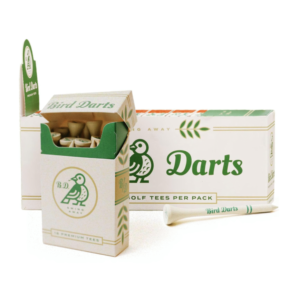 Premium Bamboo Wood Golf Tees