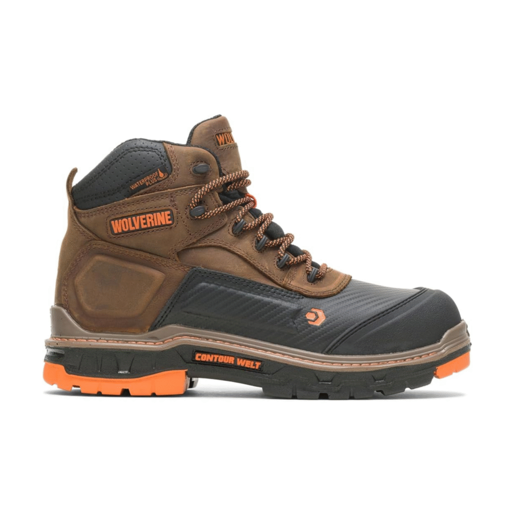 Wolverine Men's Overpass Composite Toe Waterproof Work Boots